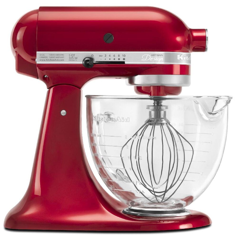 KitchenAid 5 Quart Artisan Stand Mixer in Red | NFM
