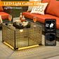 HOMLUX 4-Piece Outdoor Sofa Set in Orange, , large