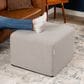Jaxx Monroe Medium Ottoman in Shark Grey, , large