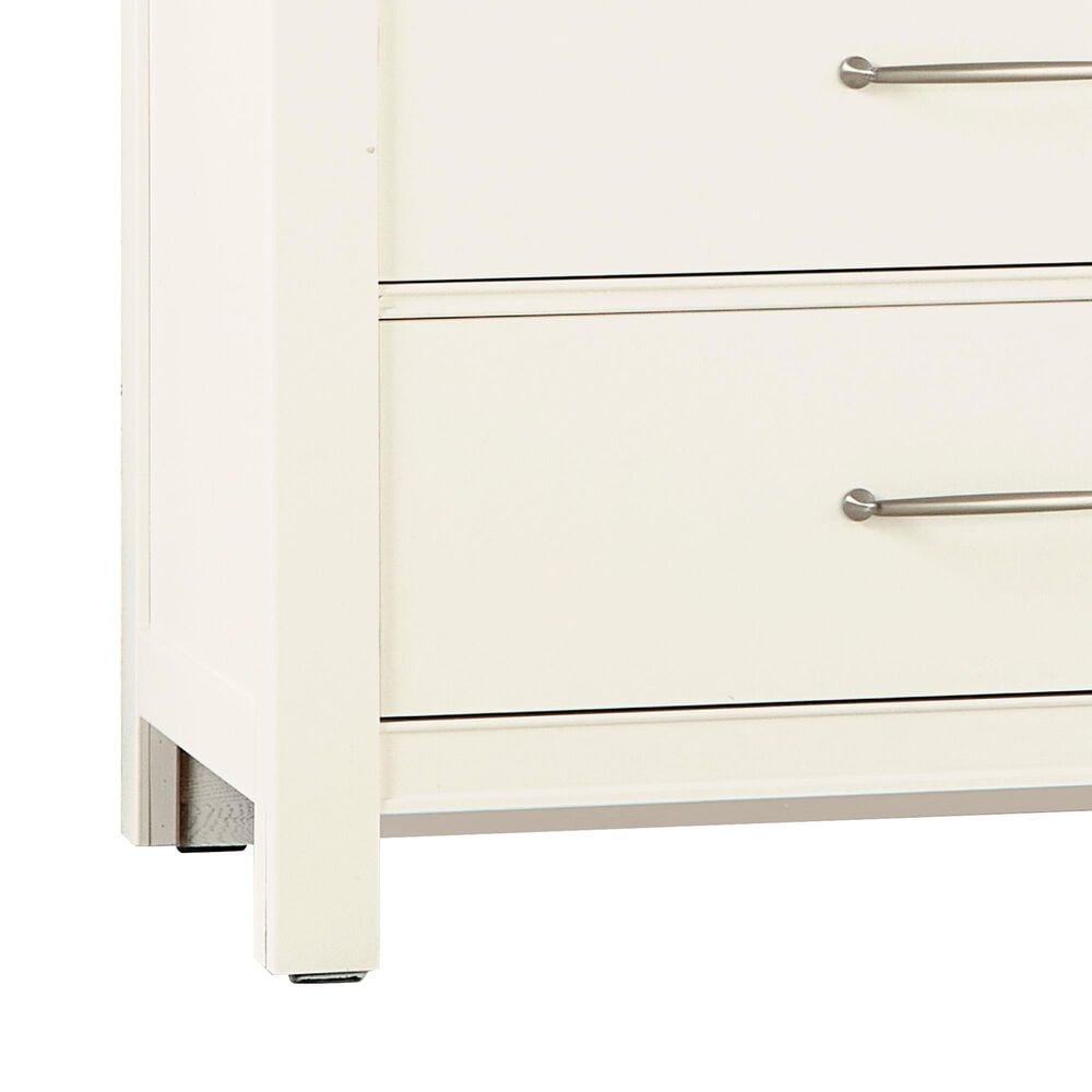 Viceray Collections Tide and Timber 4 Piece Full Poster Bedroom Set in White Maple, , large