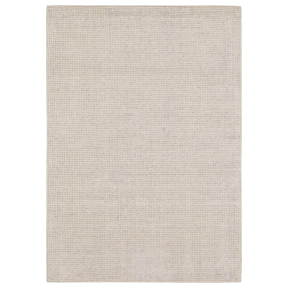 Karastan Labyrinth RG179-512 2' x 8' Meander Silver Birch Area Rug, , large