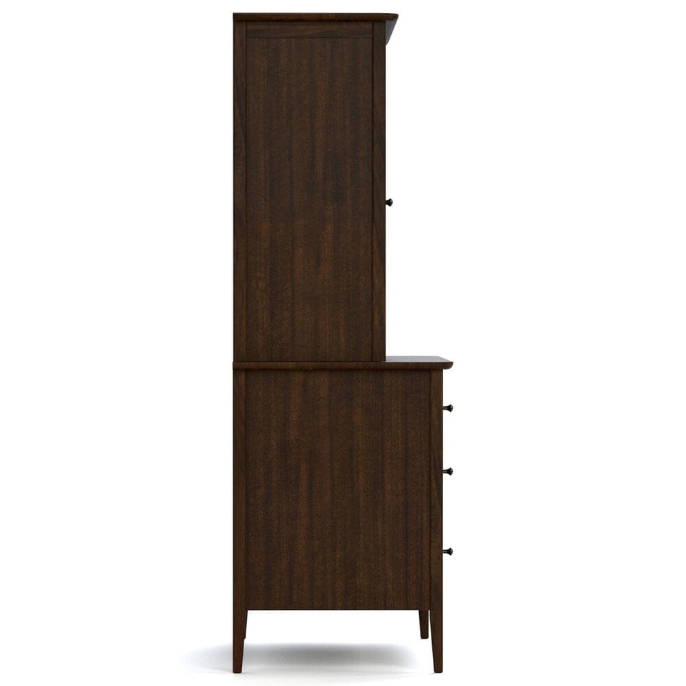 Stickley Furniture Hudson Valley Two-Door Hutch in Dark Roast, , large