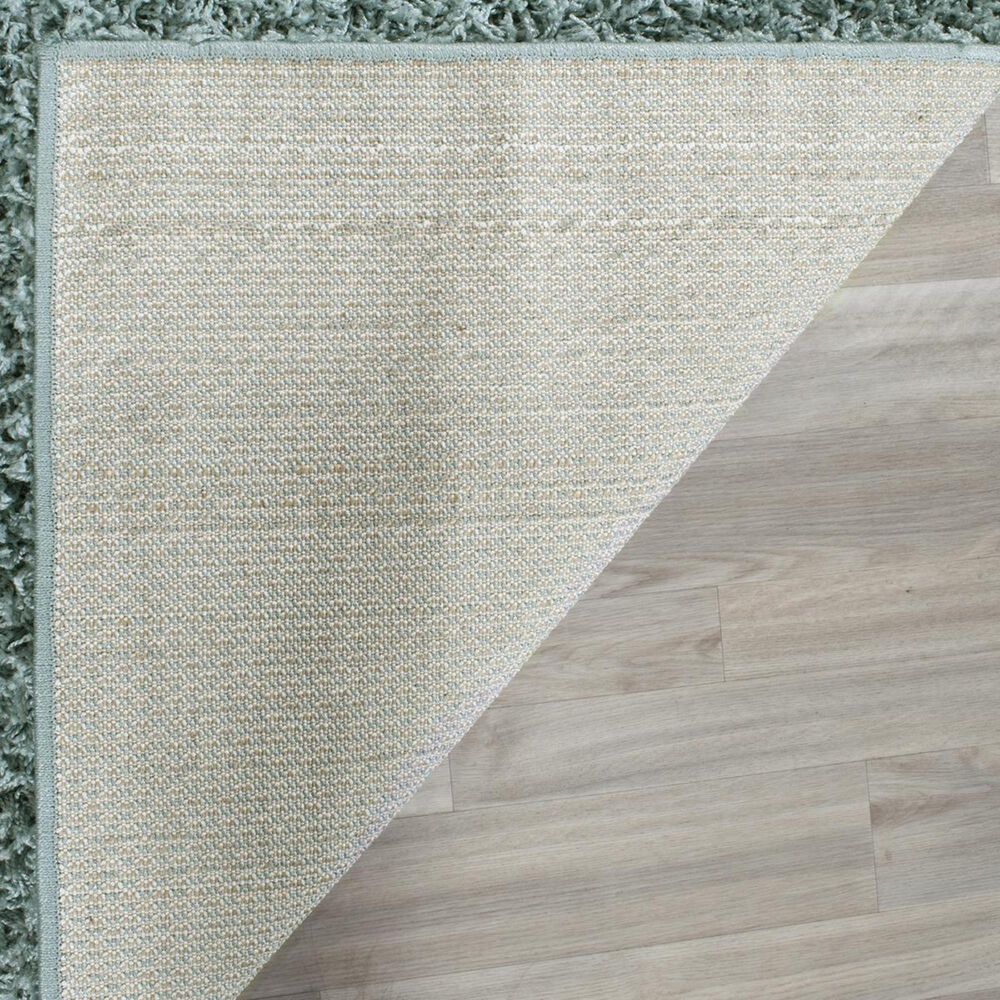 Safavieh Athens Shag SGA119D-28 2&#39;3&quot; x 8&#39; Seafoam Runner, , large