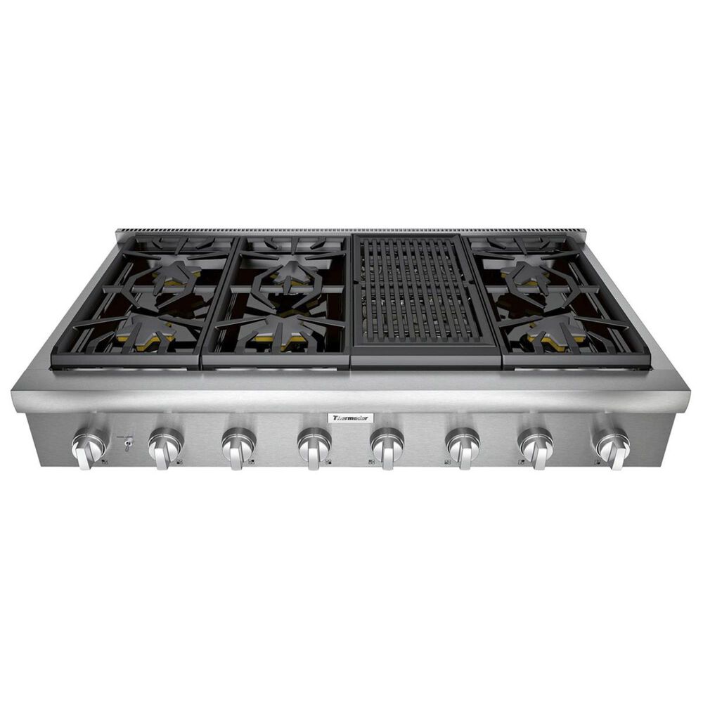 Thermador 48" Professional Rangetop in Stainless Steel, , large