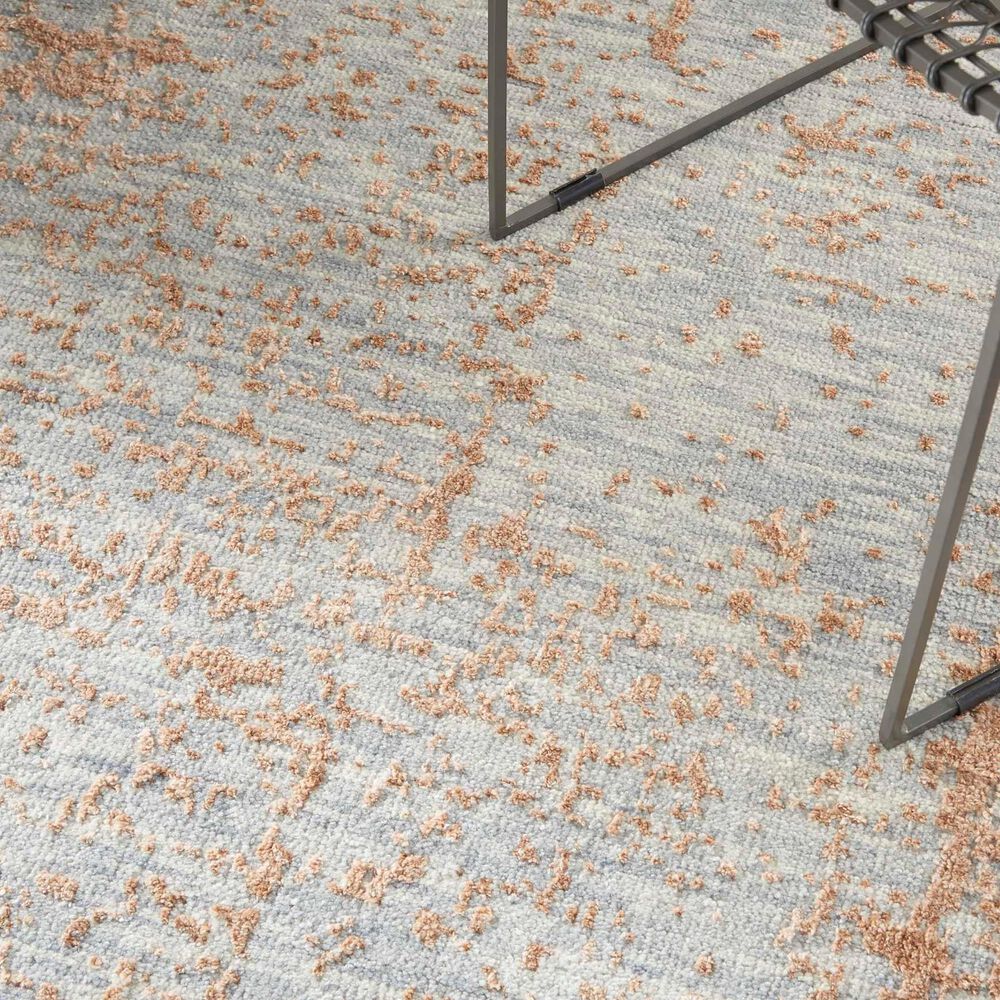 Nourison Luna 8&#39;6&quot; x 11&#39;6&quot; Blue and Mocha Area Rug, , large