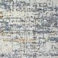 L&R Resources Allure Blue and Taupe 5" x 8" Area Rug, , large