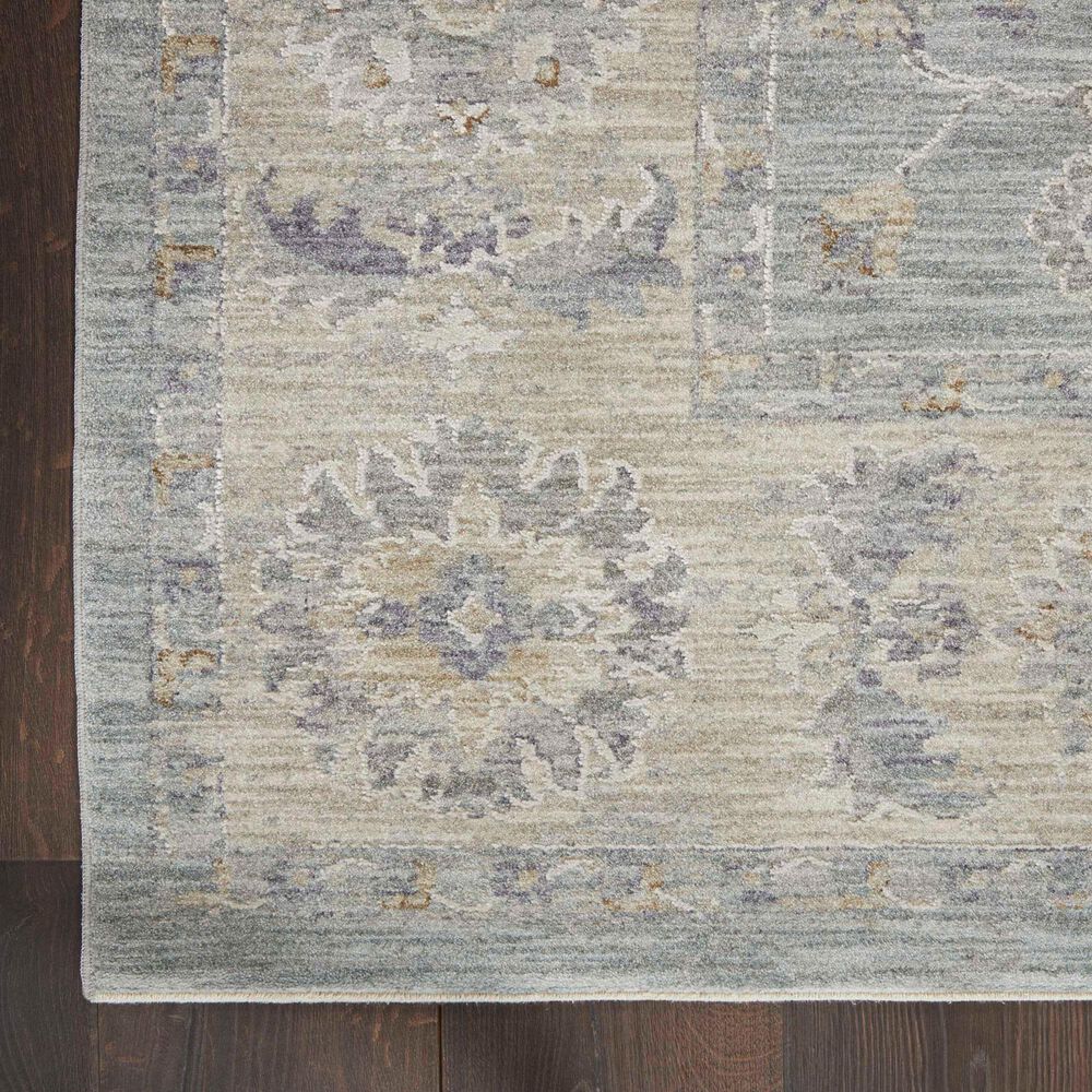 Nourison Infinite 2&#39;3&quot; x 10&#39;2&quot; Blue Runner, , large