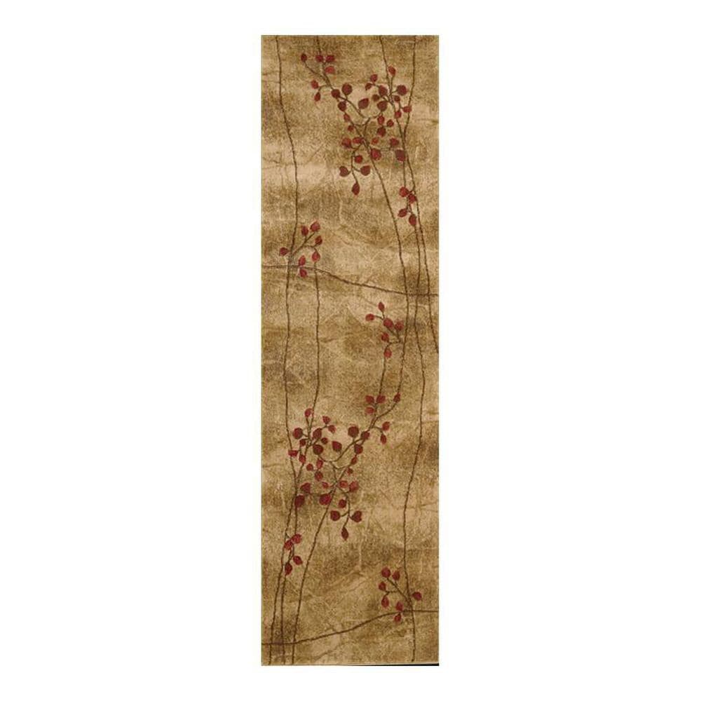 Nourison Somerset ST74 2"3" x 8" Latte Runner, , large
