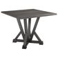 Tiddal Home Fiji Square Counter Height Table in Harbor Gray - Table Only, , large