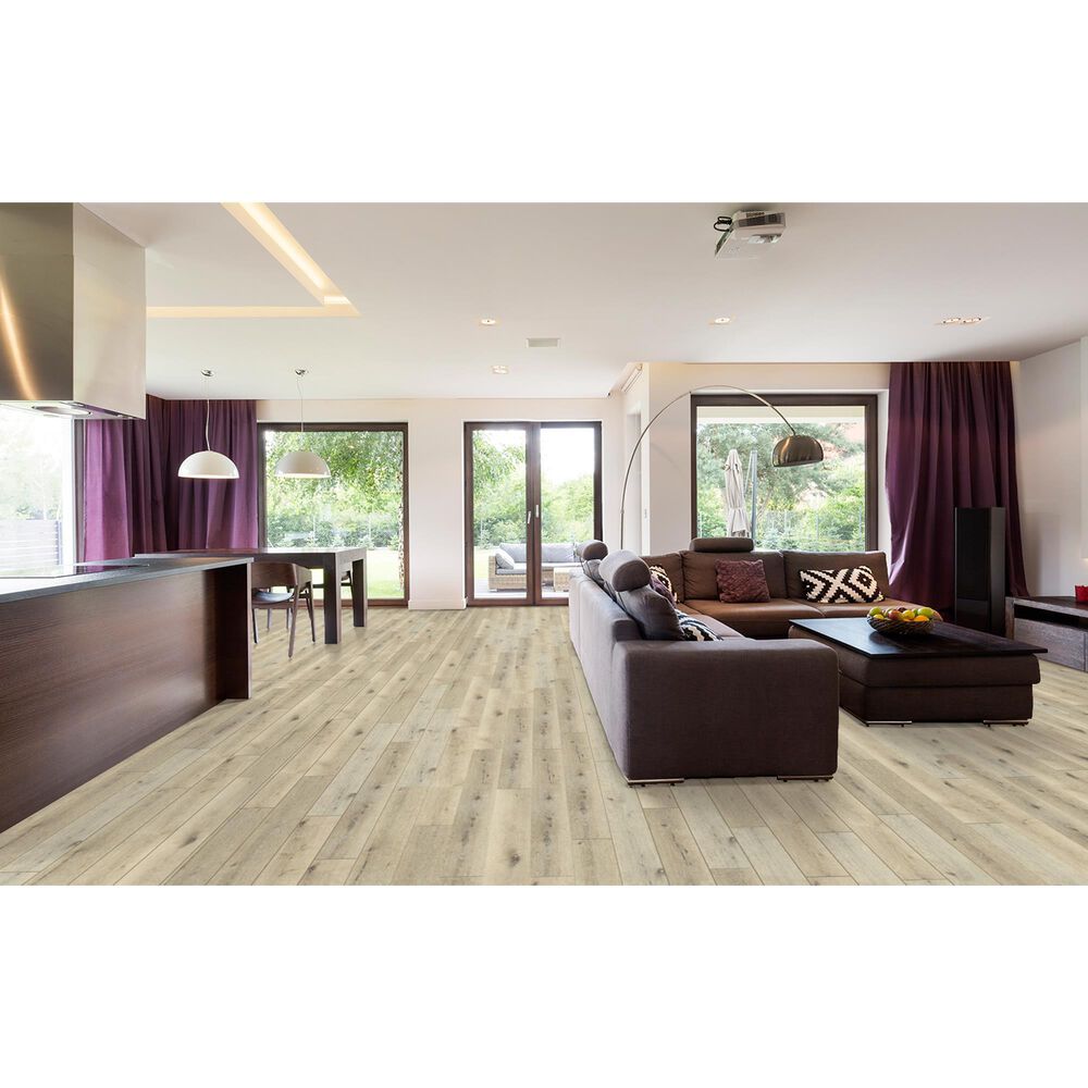 Happy Feet International Stone Elegance II Plantation Oak 7.25&quot; x 48&quot; Luxury Vinyl Plank, , large