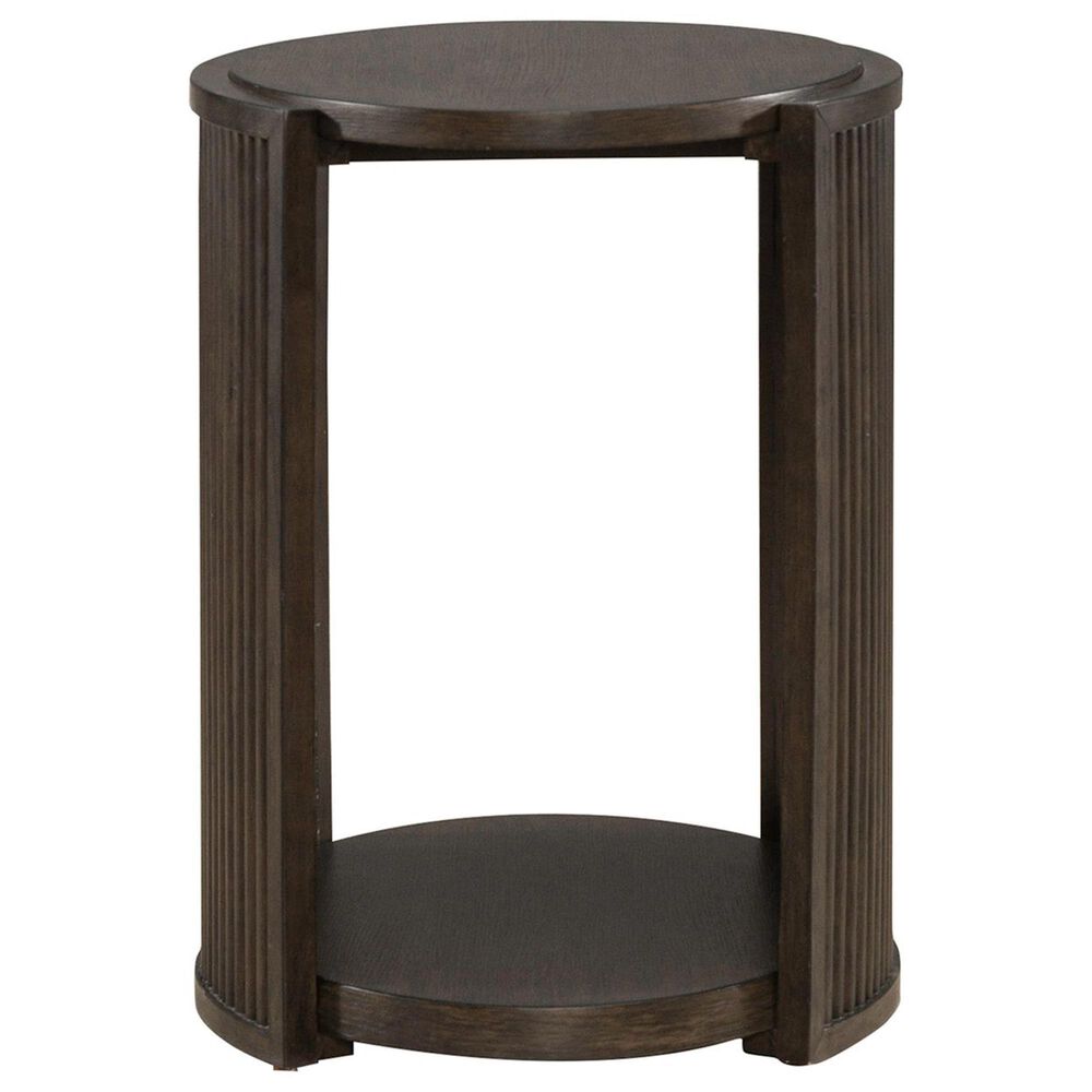 Belle Furnishings City View Chairside Table in Coffee Bean, , large