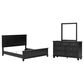 Ashley Lanolee 3-Piece Twin Bedroom Set in Black, , large