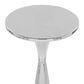 Lumisource Gemma 22" Side Table in Polished Nickel, , large