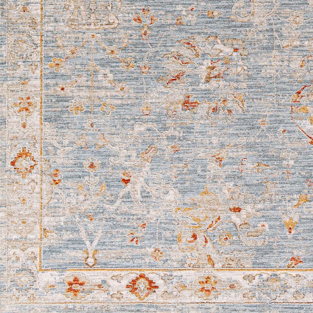 Surya Avant Garde 2&#39;7&quot; x 10&#39; Orange, Blue and Beige Runner, , large