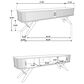 Pacific Landing Valna TV Stand with Sliding Doors in Walnut, , large