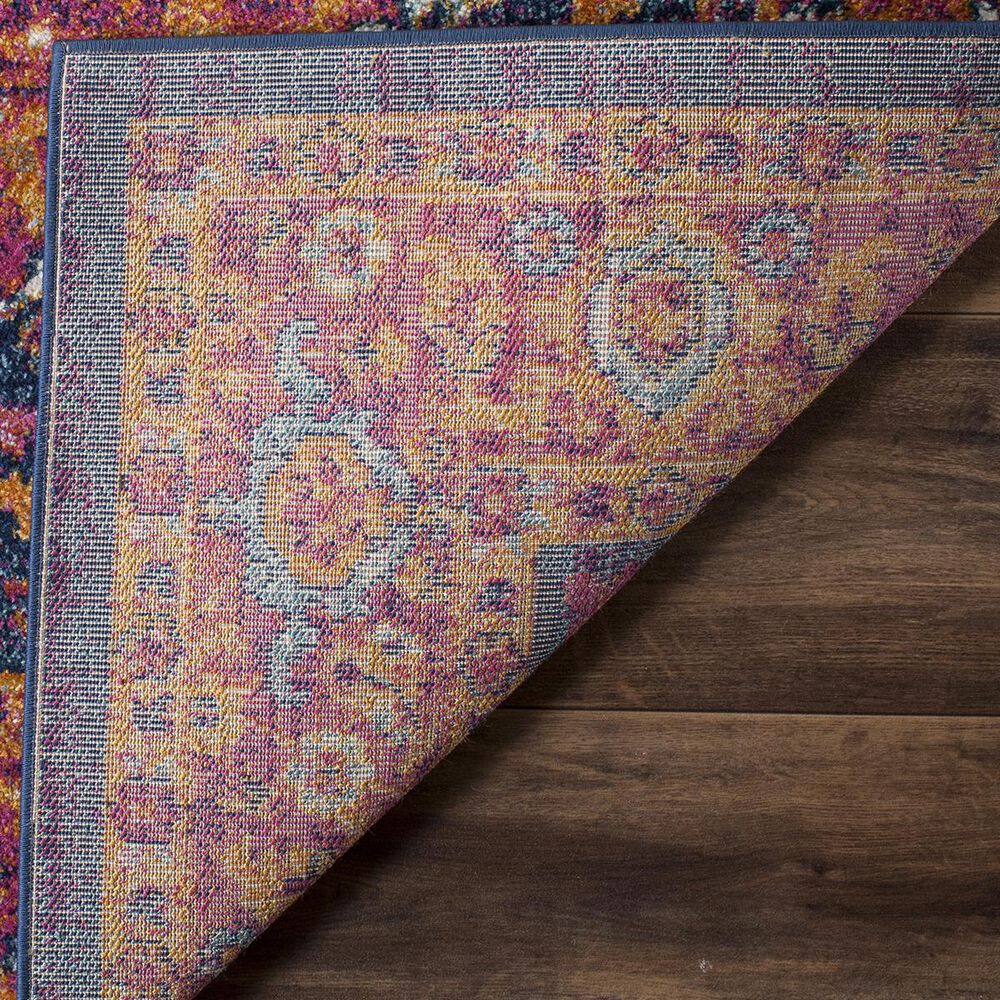 Safavieh Evoke EVK275S 2&#39;3&quot; x 13&#39; Fuchsia and Orange Runner, , large