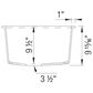 Blanco Diamond Super Single Bowl Kitchen Sink in Soft White, , large