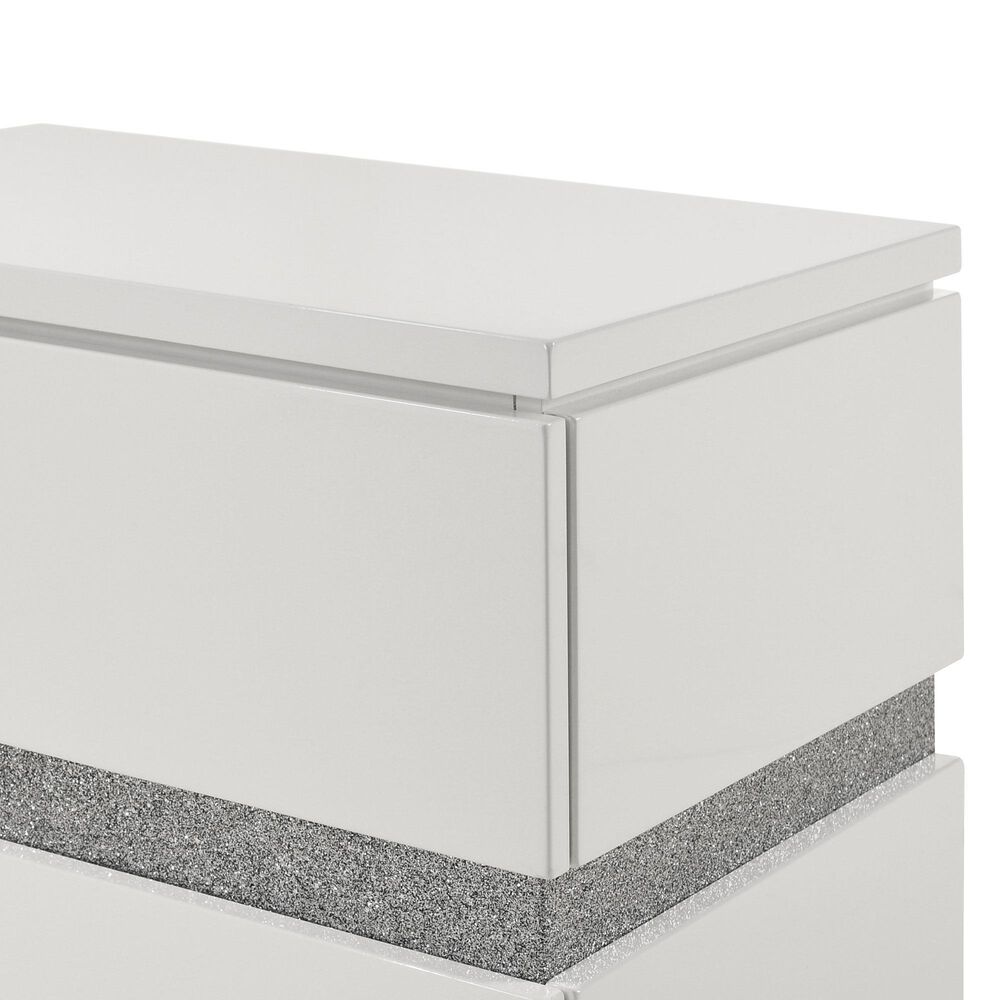 New Heritage Design Paradox 2-Drawer Nightstand in White, , large