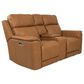 Mayberry Hill Mustang Power Reclining Loveseat in Aline Butternut, , large