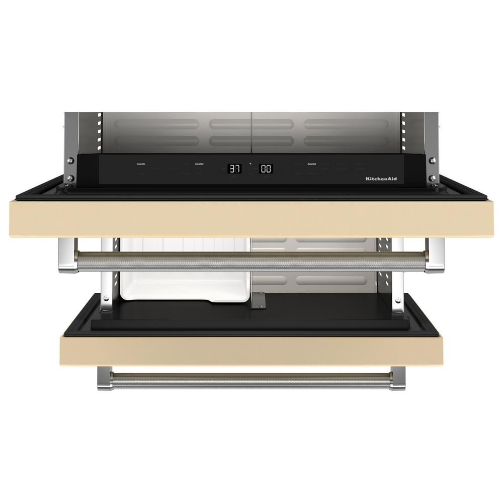 KitchenAid 24&quot; Undercounter Double-Drawer Refrigerator Freezer - Panels Sold Separately, , large
