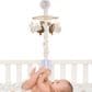 Lambs & Ivy Signature Bunny Hop Musical Baby Crib Mobile in Bisque, , large
