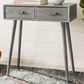 Safavieh Dean 2-Drawer Console Table in Slate Grey, , large