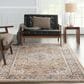 Nourison Quarry QUA05 6" x 9" Beige and Grey Area Rug, , large