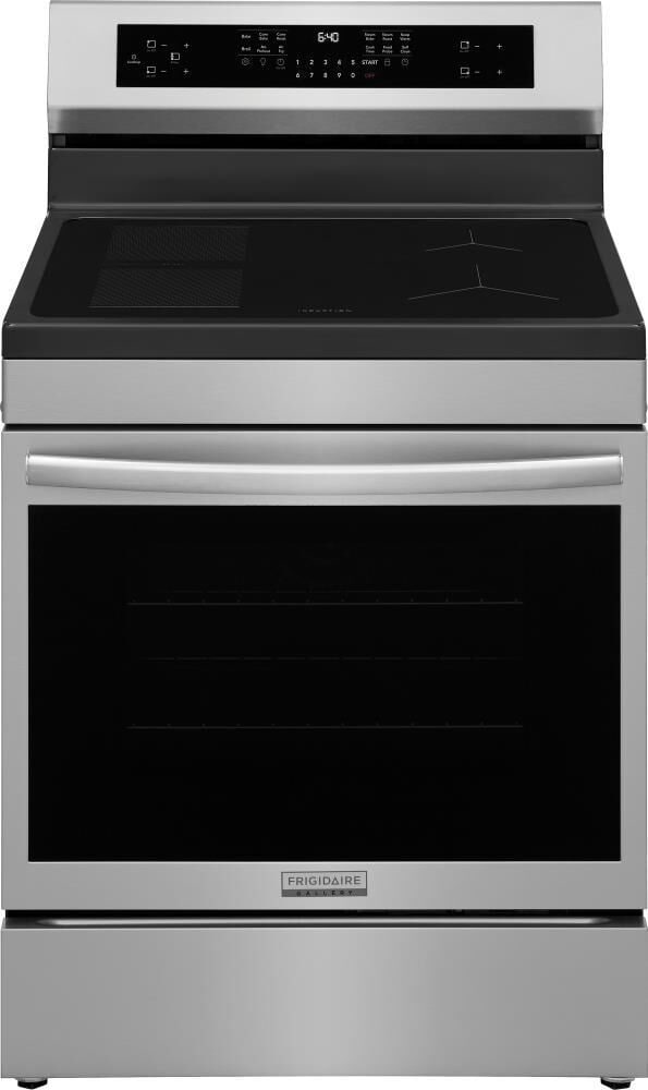 Frigidaire Gallery 30" Freestanding Induction Range with Total Convection in Stainless Steel, , large