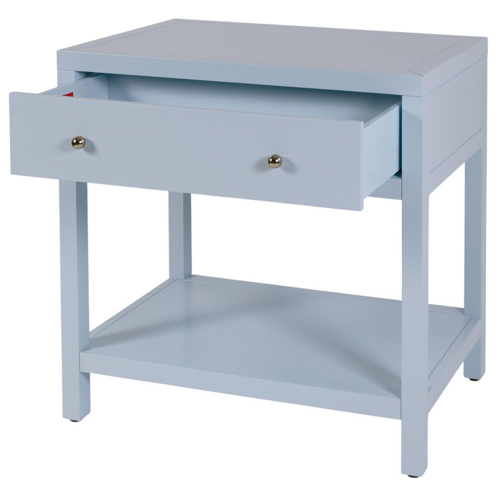 Butler Specialty Company Nora 1-Drawer 30" Nightstand in Light Blue, , large