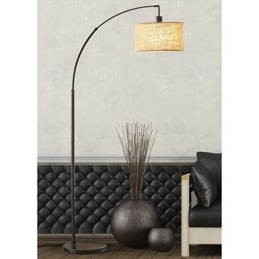Adesso Arc Lamp in Antique Bronze, , large