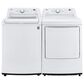 LG 4.3 Cu. Ft. Top Load Washer with 4-Way Agitator and TurboDrum Technology in White, , large