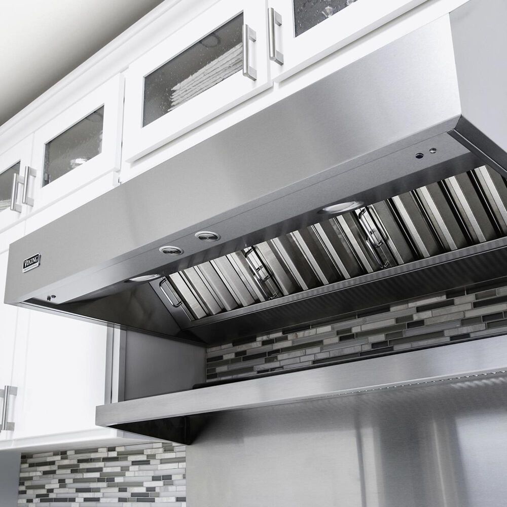 Viking Range Professional 5 Series 36&quot; Wide 18&quot; High Wall Hood in Stainless Steel, , large