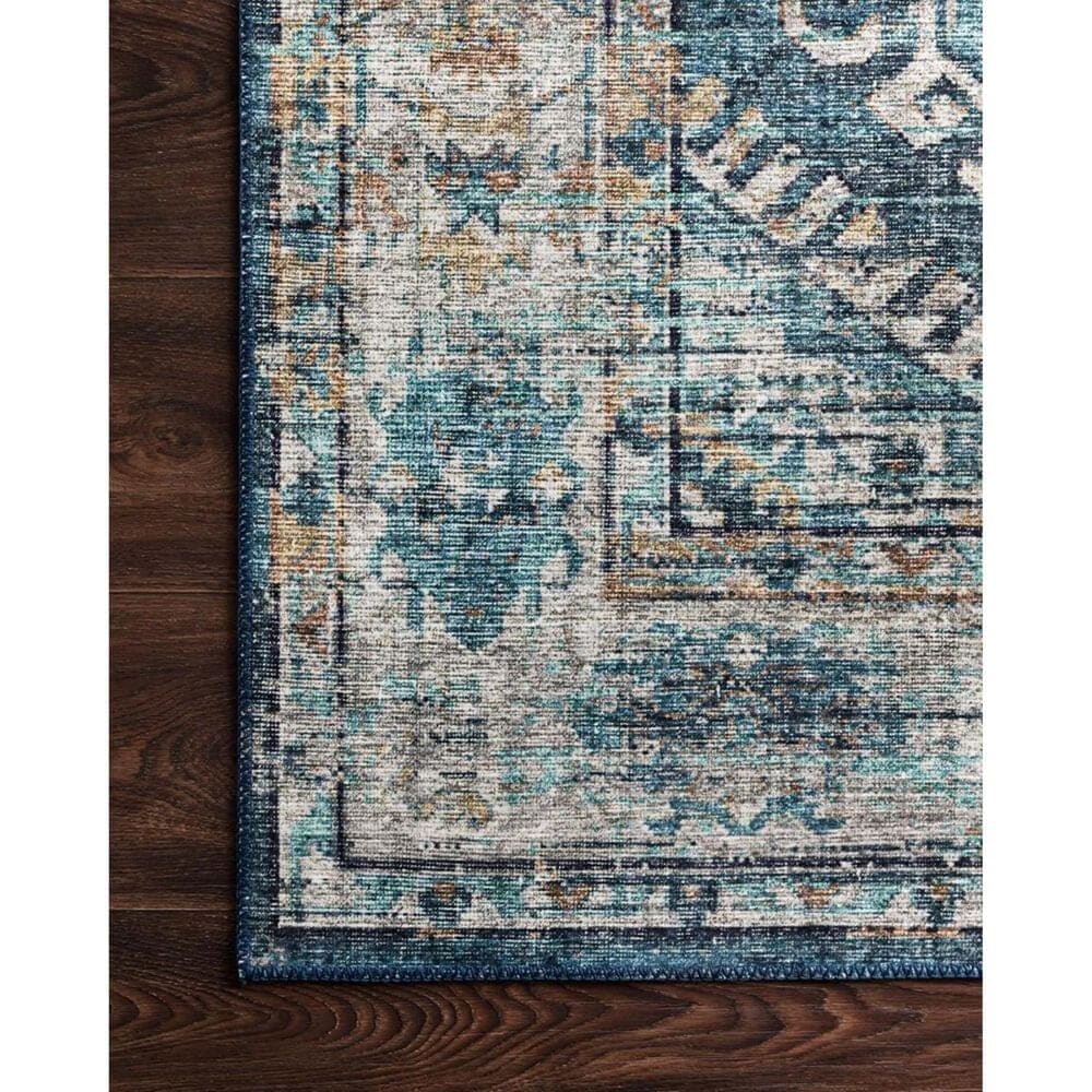 Loloi II Skye SKY-03 7&#39;6&quot; x 9&#39;6&quot; Denim and Natural Area Rug, , large