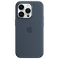 Apple Silicone Case with MagSafe for iPhone 14 Pro in Storm Blue, , large