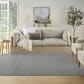 Nourison Courtyard Ivory and Blue 6" x 9" Indoor/Outdoor Area Rug, , large
