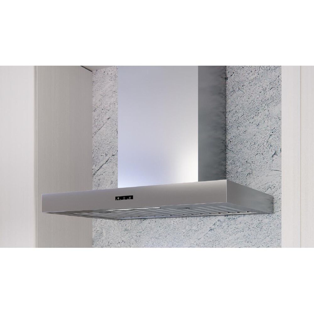 Berkshire Hoods Custom Hood Series 36 Inch T-box Wall Hood in Stainless Steel, , large