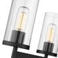 Golden Lighting Winslett 5-Light Chandelier in Matte Black, , large