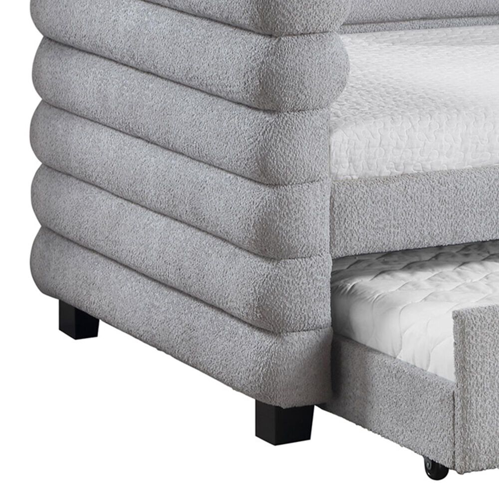 Pacific Landing Patricia Daybed with Trundle in Gray, , large