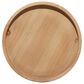 Uma Enterprises Tray Top Accent Table in Brown and Black, , large