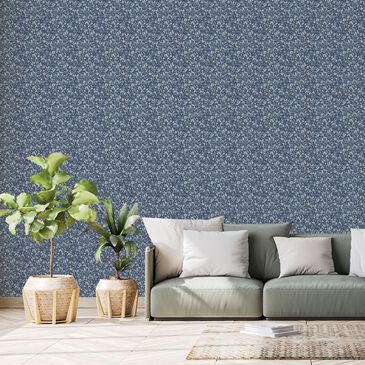 Tempaper Flamboyan 396" x 20.5" Peel and Stick Wallpaper in Bloom, , large