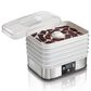 Hamilton Beach 5-Tray Food Dehydrator in Silver and White, , large
