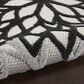 Nourison Aloha Floral 9"6" x 13" Black and White Indoor/Outdoor Area Rug, , large