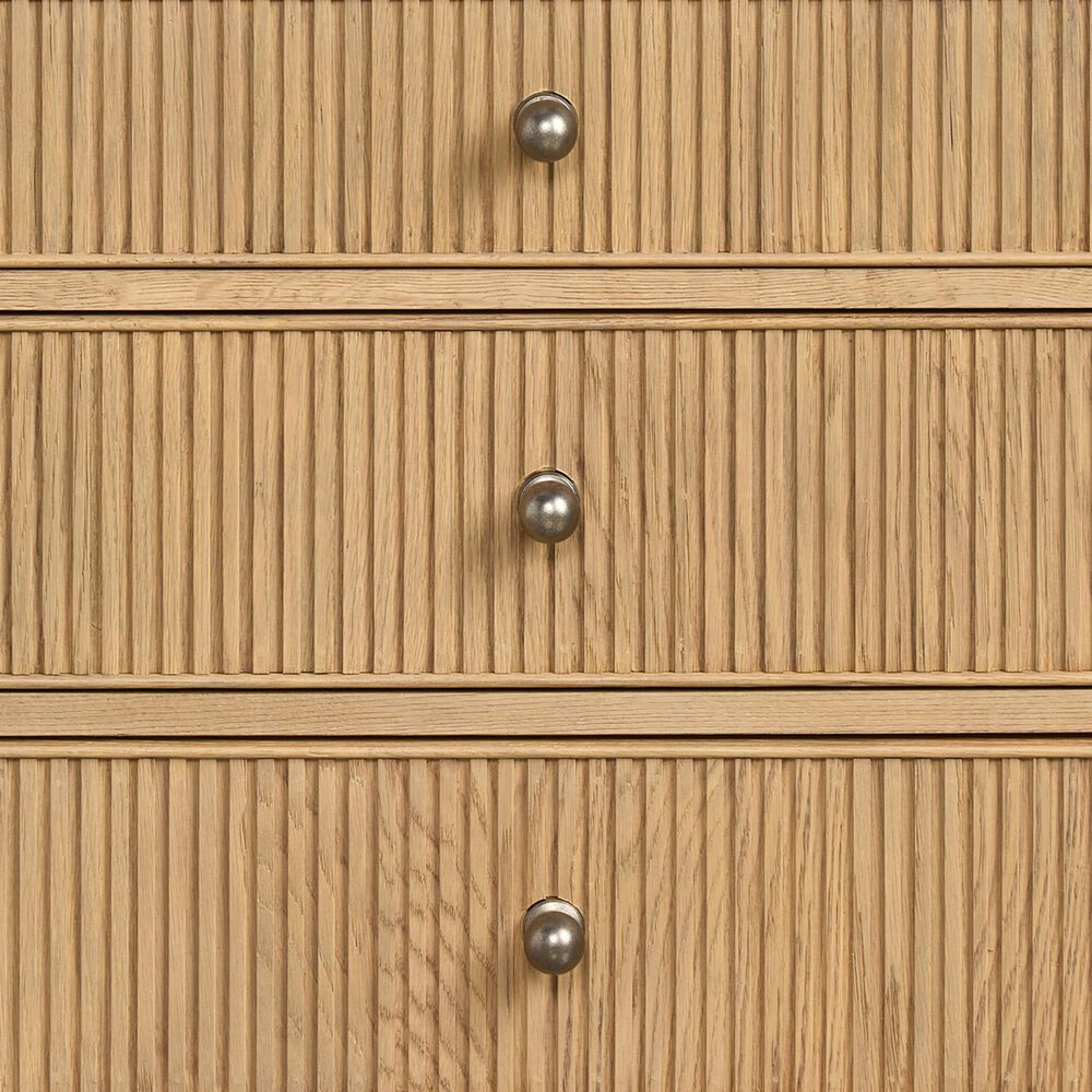 Universal Furniture Avaline Queen Storage Bed with Two Nightstands in Skylark, , large