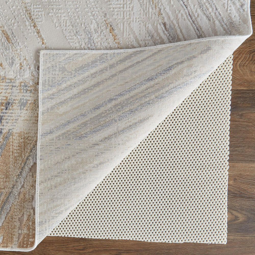 Feizy Laina 3&#39; x 10&#39; Gray and Beige Runner, , large