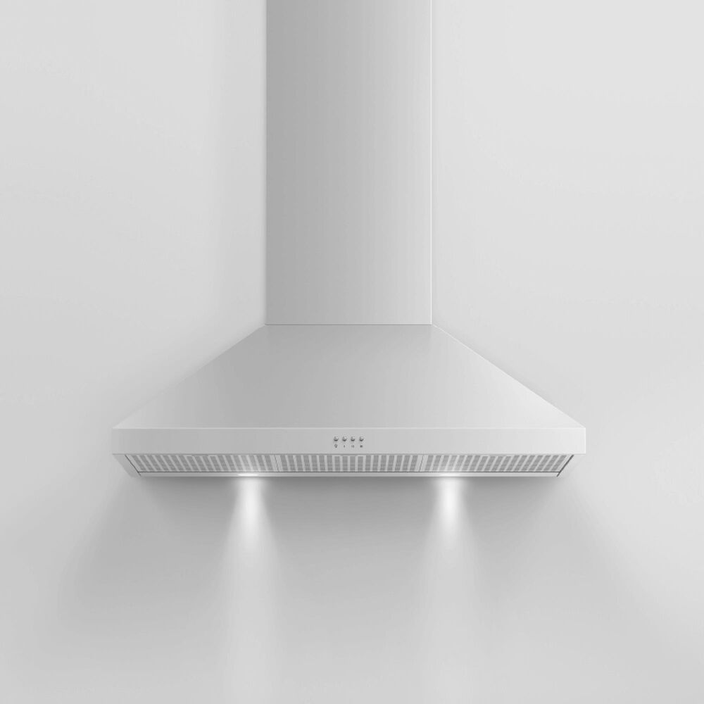 Fisher &amp; Paykel 36&quot; Classic Wall Hood with Pyramid Chimney in Stainless Steel, , large