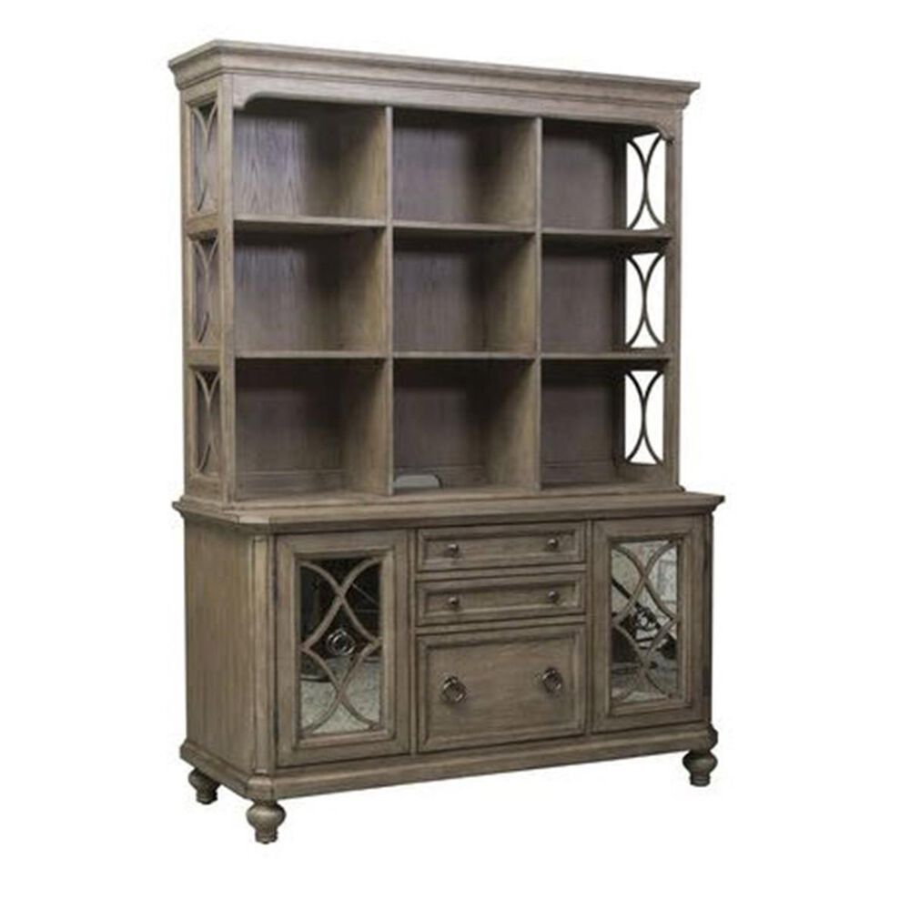 Belle Furnishings Credenza with Hutch, , large