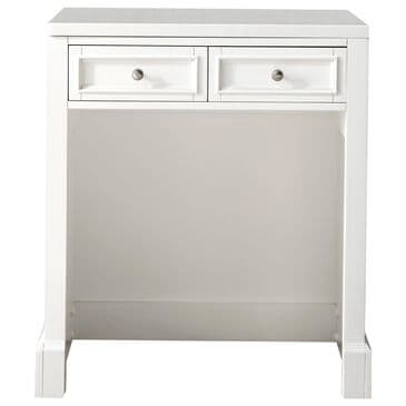 James Martin Vanities De Soto 30" Countertop in Bright White with 3 cm White Zeus Quartz Top, , large