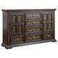 Liberty Furniture Big Valley 6-Drawer Dresser in Brownstone, , large