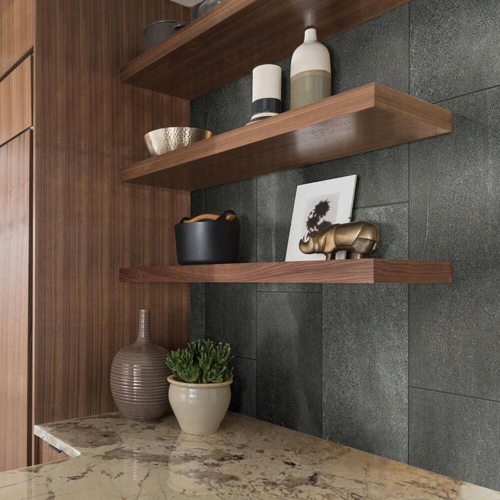 Shaw Sculpture Anthracite 12&quot; x 24&quot; Porcelain Tile, , large