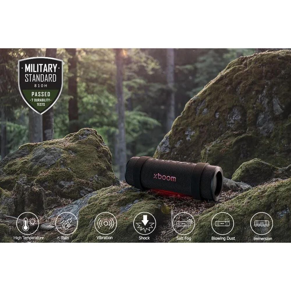 LG Xboom Grab Core Bluetooth Speaker in Black, , large